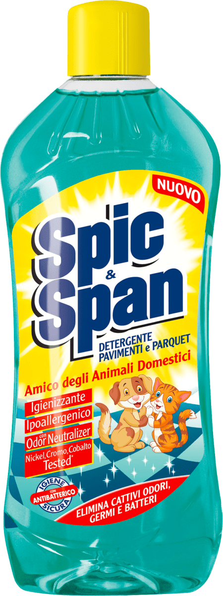 Spic & Span Detersivo pavimenti amico degli animali, 1 l Acquisti
