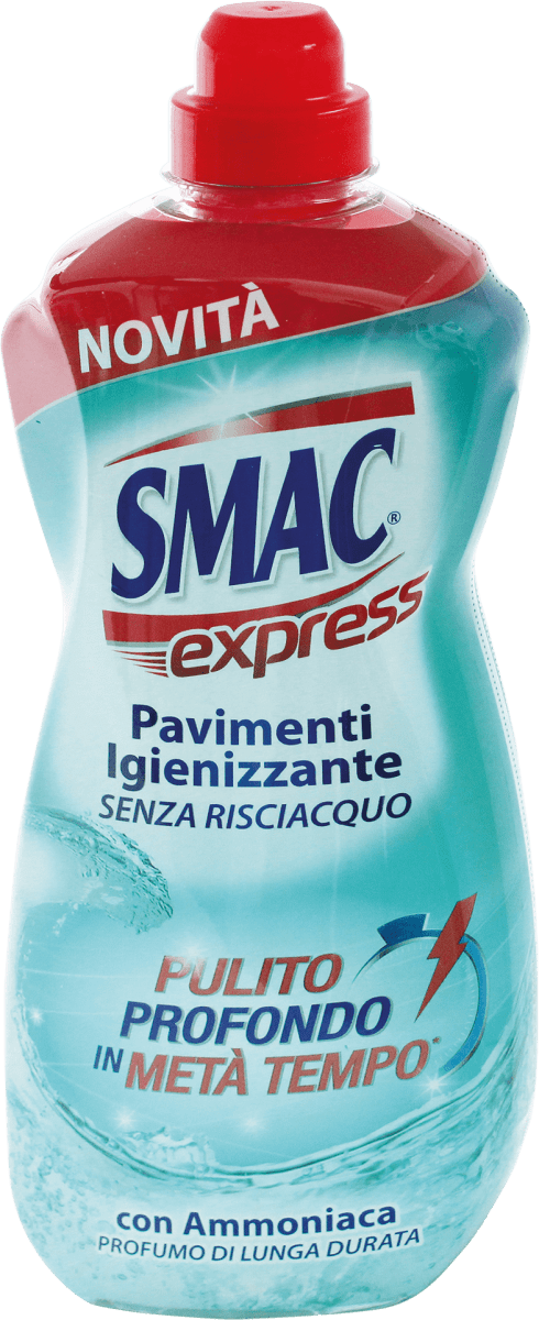 Smac Detergente per pavimenti igienizzante senza risciacquo, 1000 ml  Acquisti online sempre convenienti