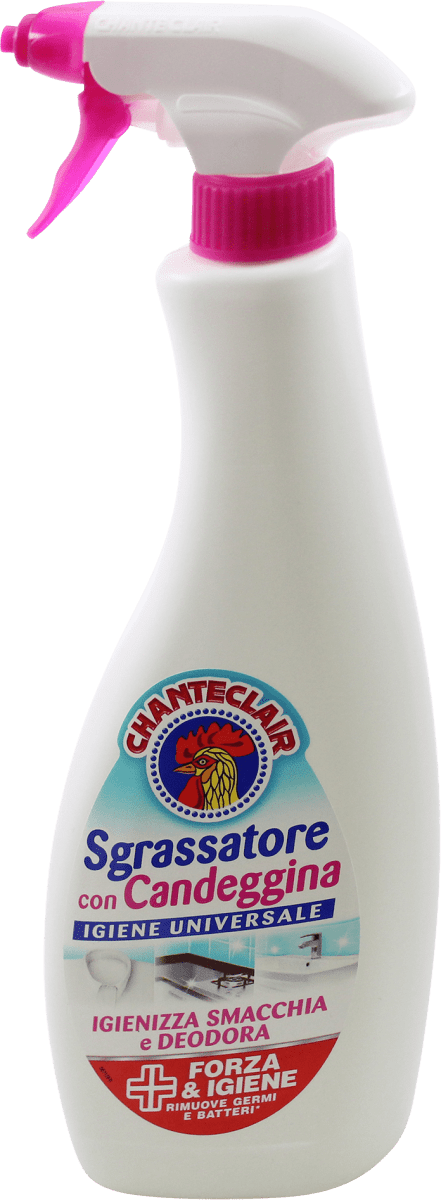 CHANTECLAIR Sgrassatore con Candeggina Igiene Universale, 625 ml