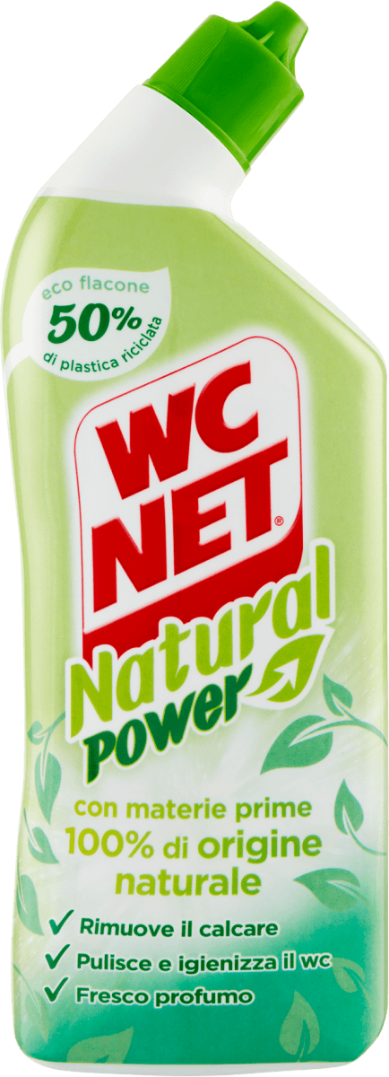 WC NET Gel disincrostante per WC Natural power, 700 ml Acquisti online  sempre convenienti