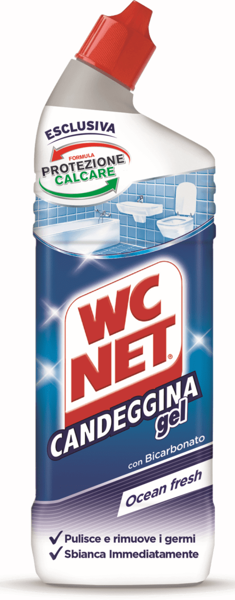 WC NET Gel detergente WC candeggina, 700 ml Acquisti online sempre  convenienti