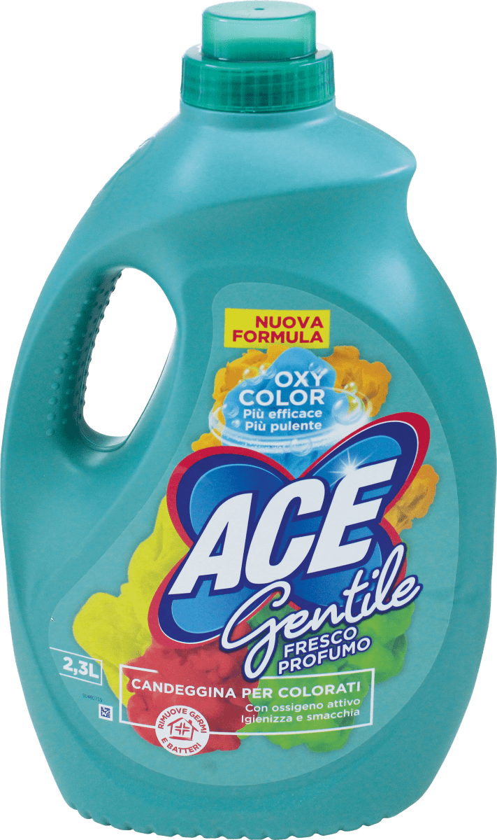 ACE Candeggina Gentile fresco profumo per capi colorati, 2,3 l Acquisti  online sempre convenienti