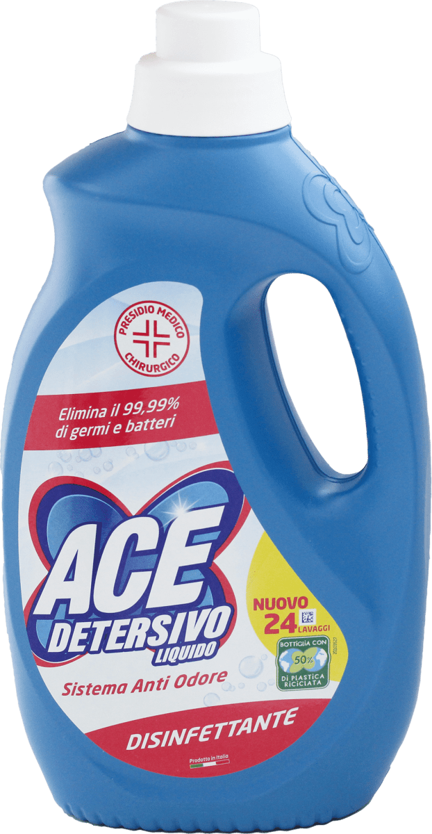 Detersivo liquido Ace classico igienizzante