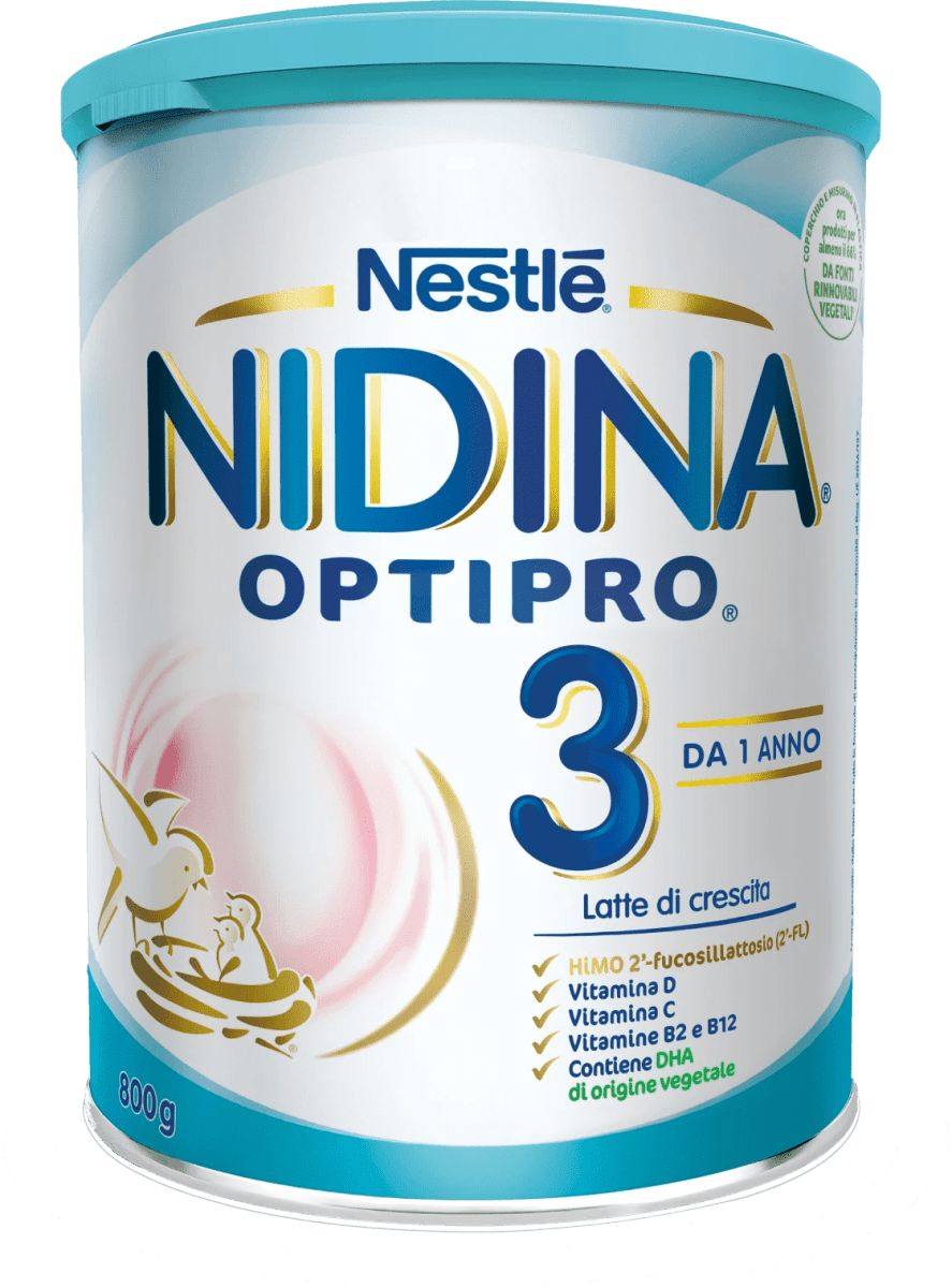 NESTLÉ NIDINA Optipro 3 Latte di crescita liquido da 12 mesi, 8