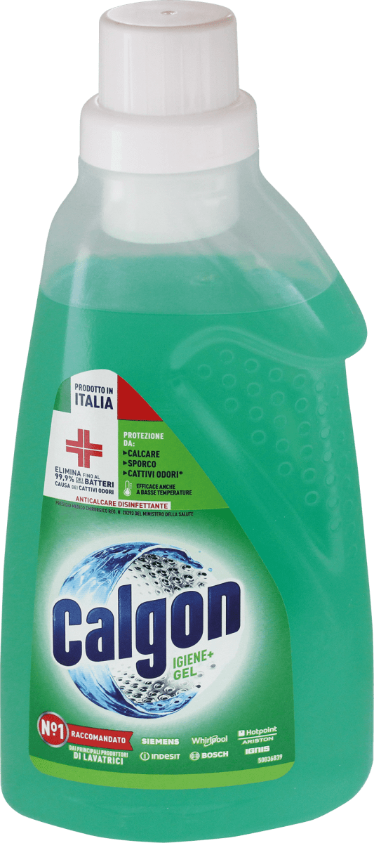 Calgon Igiene+ Gel anticalcare per lavatrice, 750 ml Acquisti