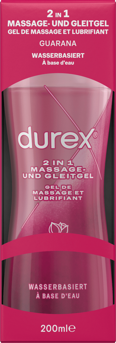 Durex Gleitgel & Massage 2in1 Guarana, 200 ml dauerhaft günstig online  kaufen
