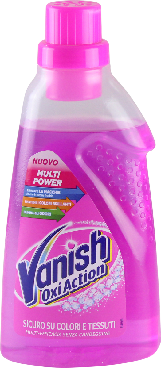 Vanish Oxi Action Gel Smacchiatore bucato Oxi Action Pink, 750 ml Acquisti  online sempre convenienti