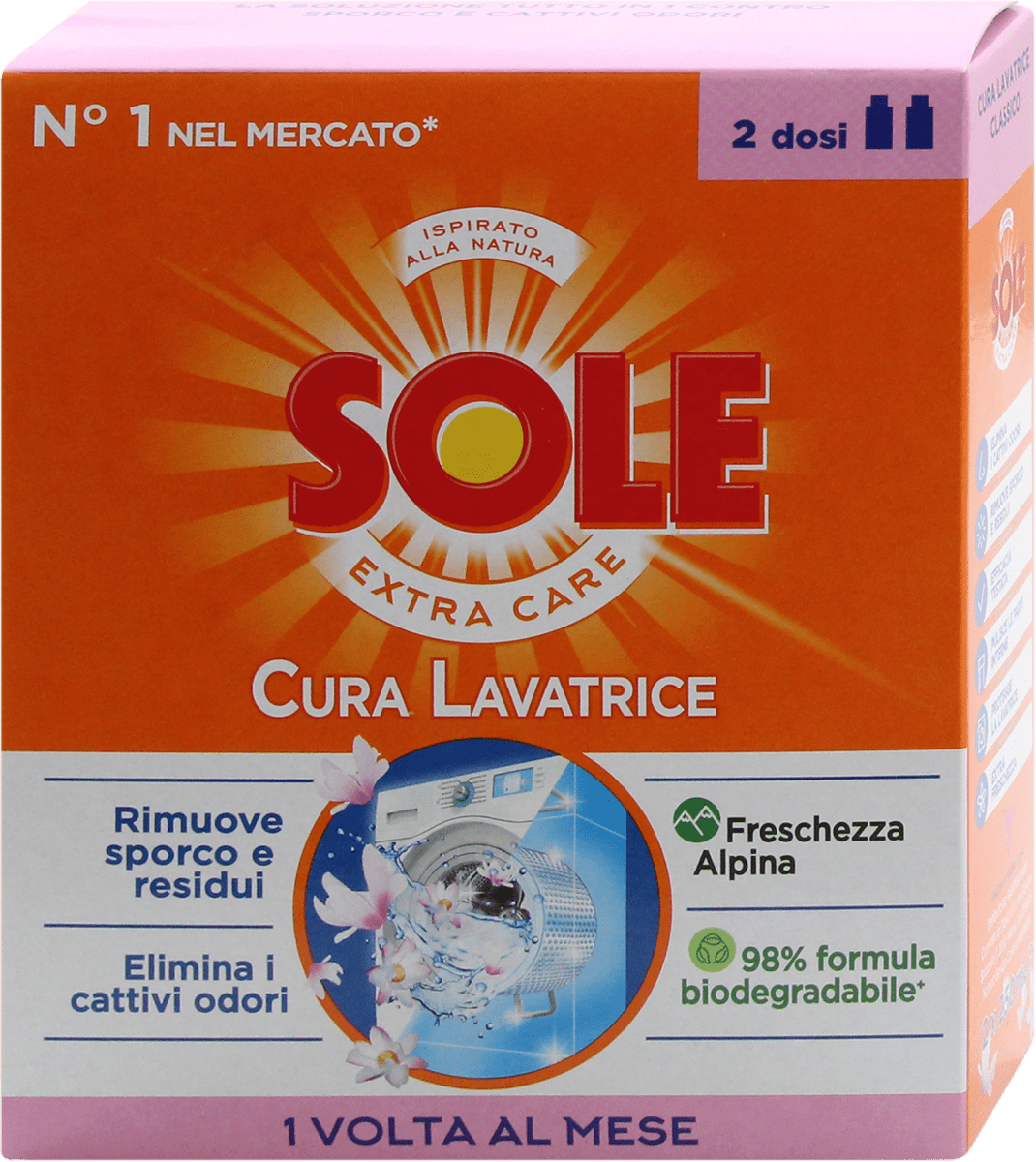 SOLE Cura Lavatrice Extra Care Regular, 2 pz Acquisti online sempre  convenienti