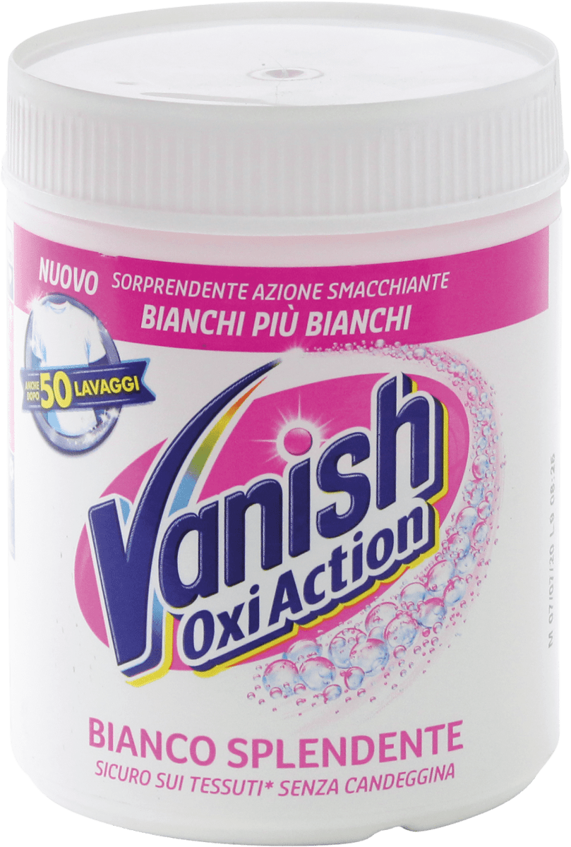 Vanish Oxi Action Polvere Bianca Smacchiatore bucato OXI White, 500 g  Acquisti online sempre convenienti