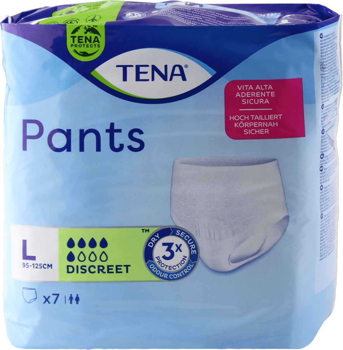 TENA Pants discreet per incontinenza taglia L, 7 pz Acquisti