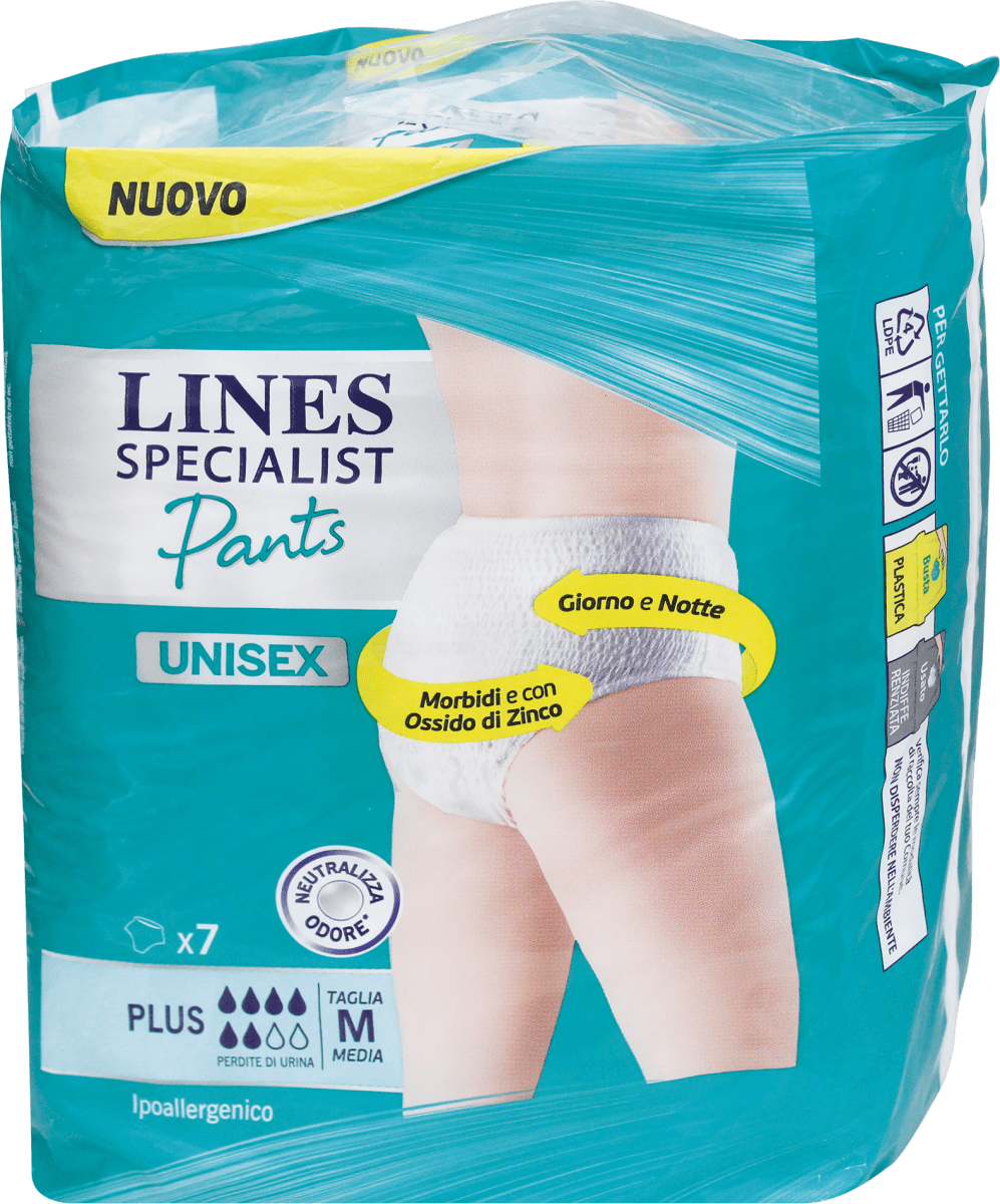 LINES Pants Unisex Plus taglia M, 7 pz Acquisti online sempre