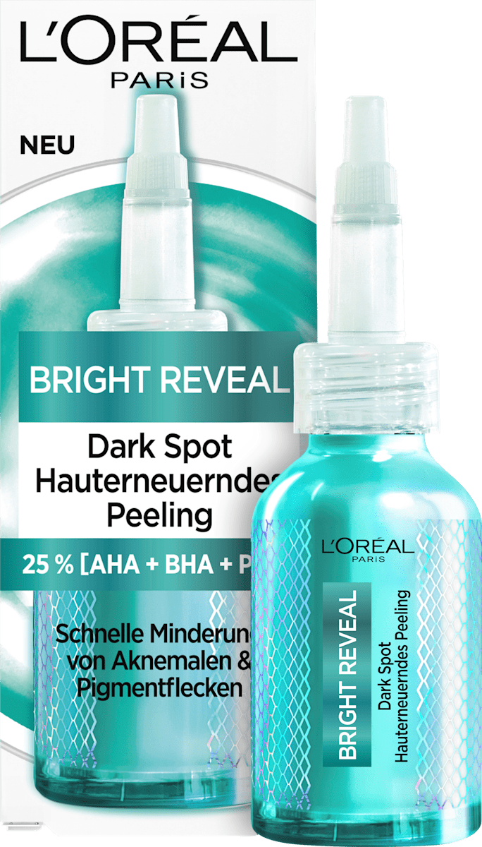 L'ORÉAL PARiS Peeling Bright Reveal AHA+BHA+PHA, 25 ml | dm.at