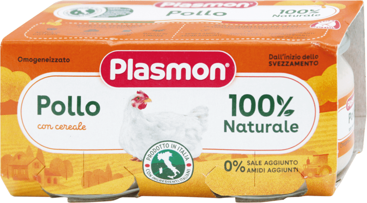 Plasmon Omogeneizzato di pollo con cereale, 160 g Acquisti online sempre  convenienti