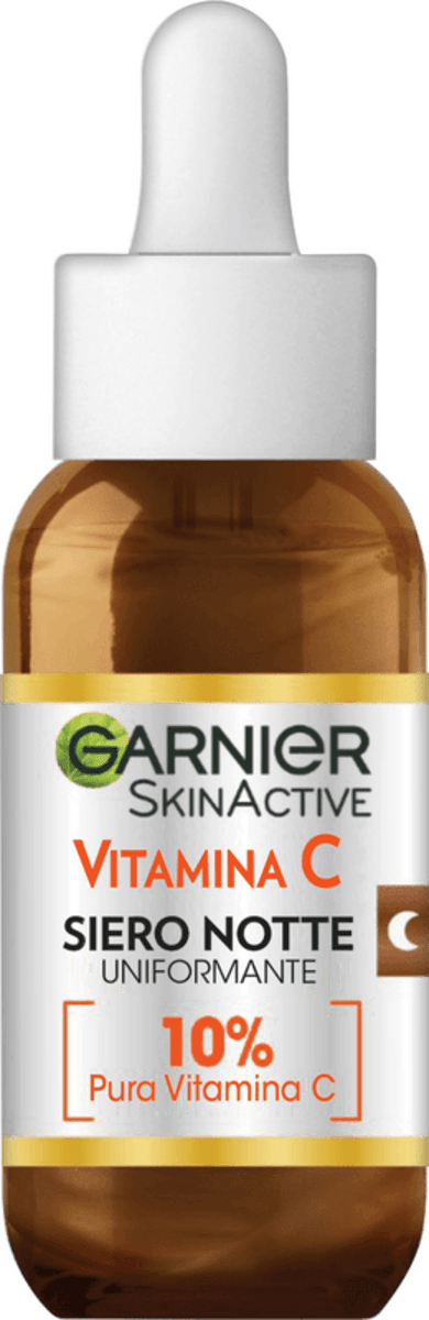 GARNIER SKIN ACTIVE Siero viso notte anti-macchie alla Vitamina C