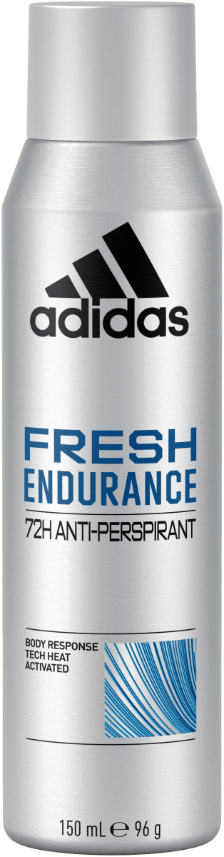 adidas Deodorante Spray Fresh Endurance, 150 ml Acquisti online sempre  convenienti