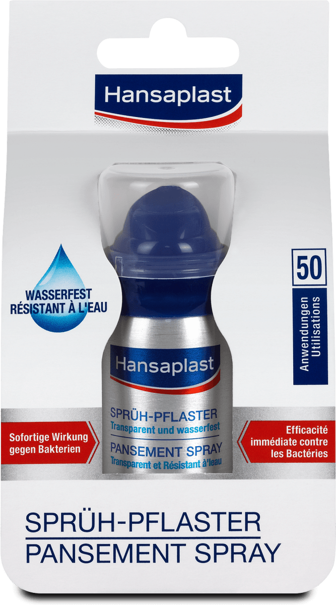 Hansaplast Спрей-пластир, 32,5 ml Пазарувай трайно изгодно онлайн