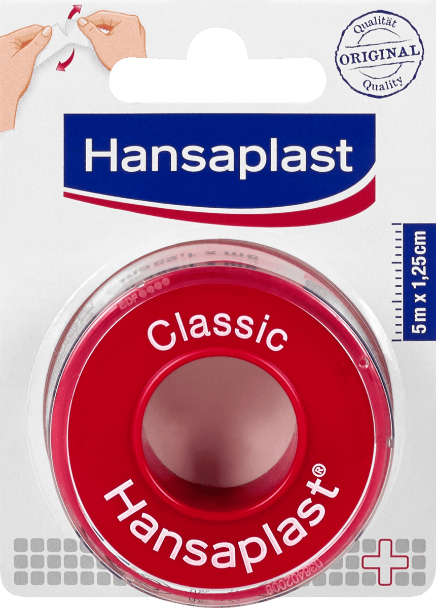 Hansaplast Classic Fixierpflaster, 1 St