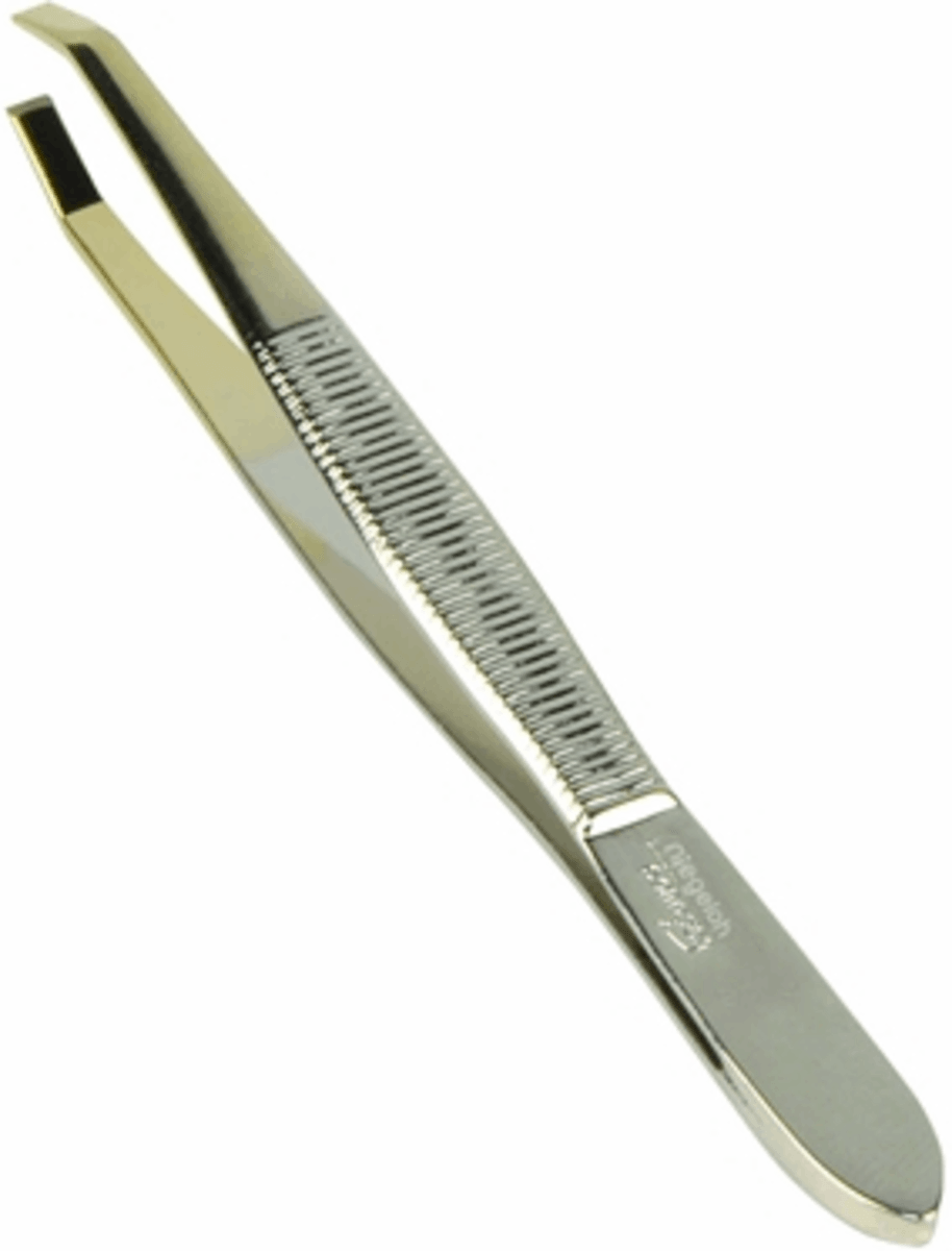 MJW Pinzetta Curva In Acciaio Inossidabile - Pinzetta Lunga Ideale