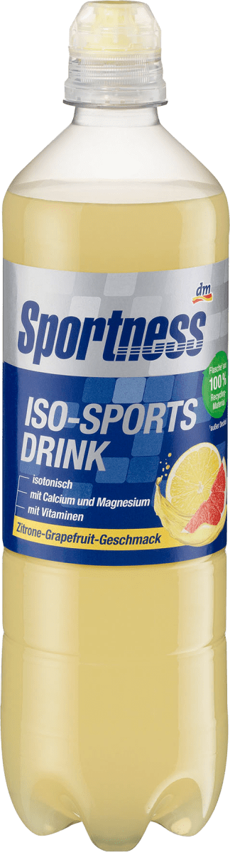Sport-Trinkflasche, Elektrolyte-Getränk & mehr