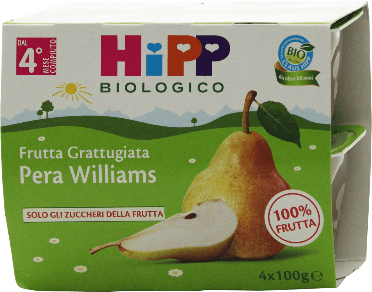 HIPP Frutta grattuggiata pera williams, 400 g Acquisti online