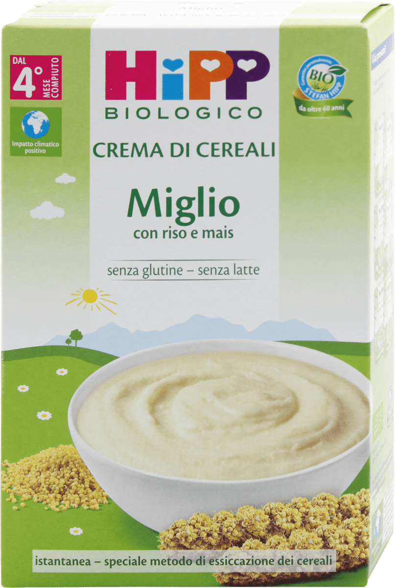 HIPP Crema di miglio, 200 g Acquisti online sempre convenienti