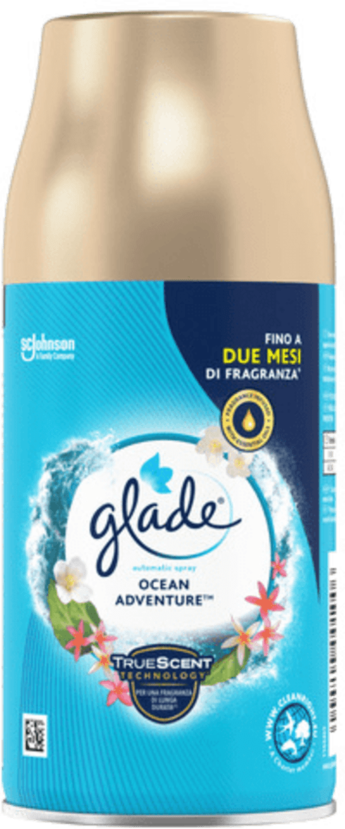 glade Ricarica Ocean Adventure per diffusore automatic spray, 269 ml  Acquisti online sempre convenienti