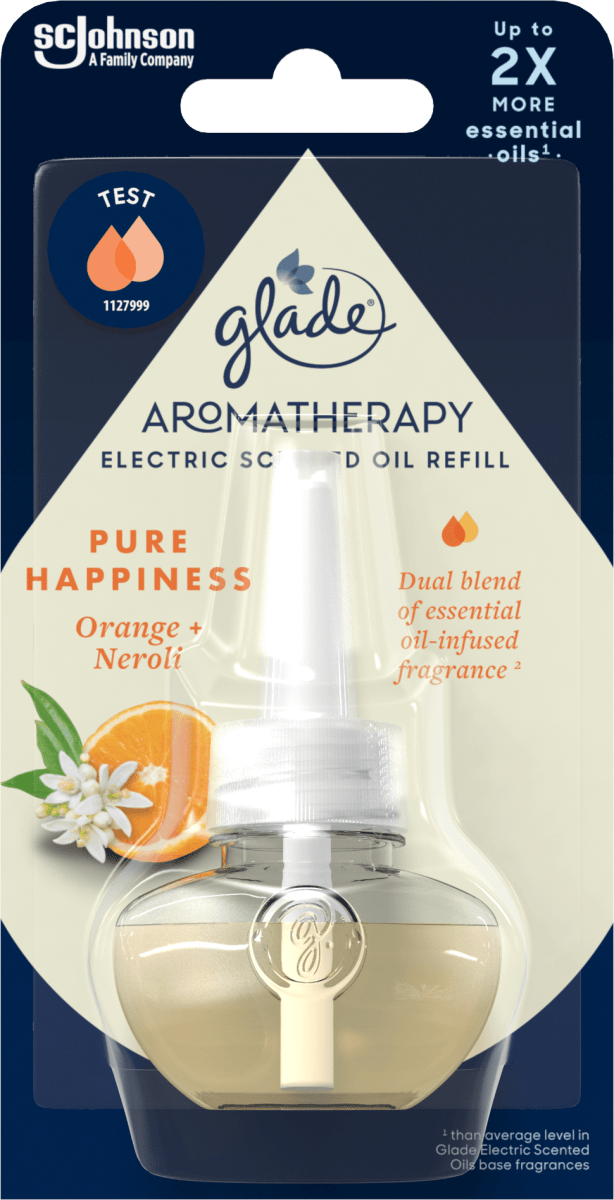 glade AROMATHERAPY Ricarica electric scented oil Pure Happiness