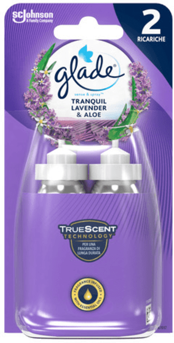 Glade Sense & Spray Ricarica Relaxing Zen 2 Pz