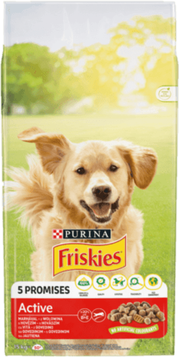 Friskies active 15 kg best sale
