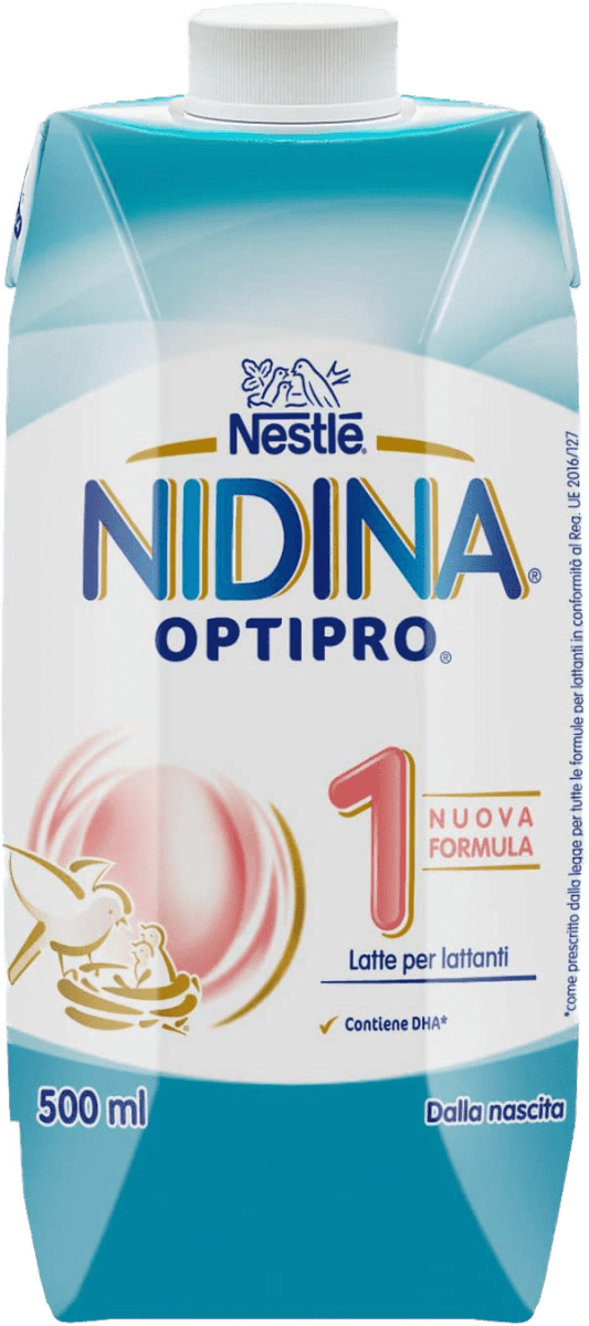 Nestlé Nidina Latte per lattanti liquido 1, 500 ml Acquisti online