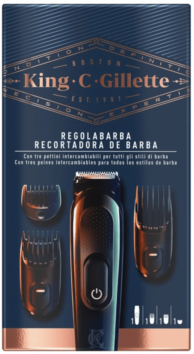 King C. Gillette Kit regolabarba, 1 pz Acquisti online sempre convenienti