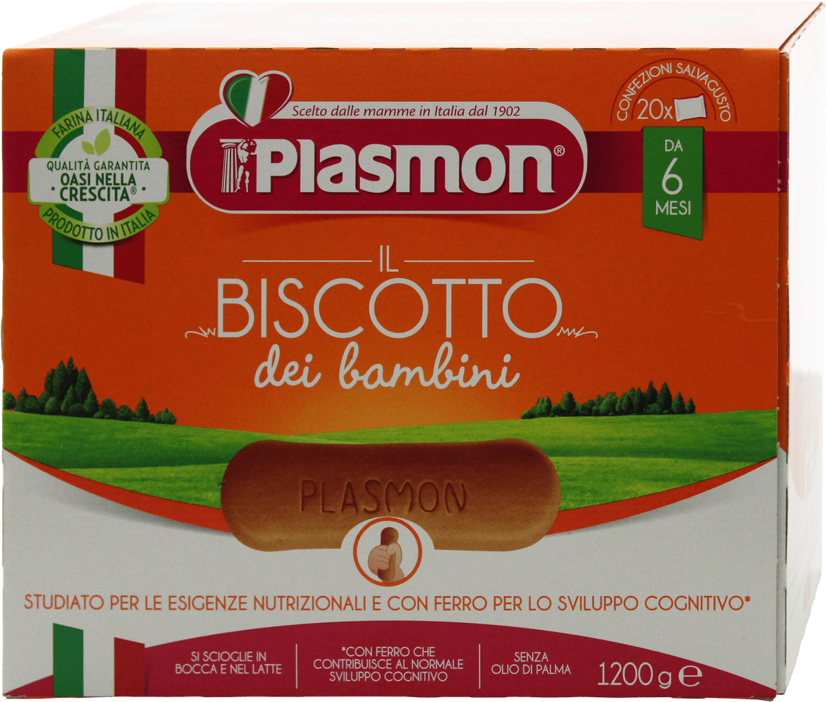 Plasmon Il biscotto dei bambini, 1,2 kg Acquisti online sempre convenienti