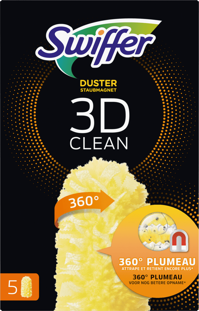 SWIFFER PANNI PAVIMENTI POLVERE 14 PZ. 3D CLEAN