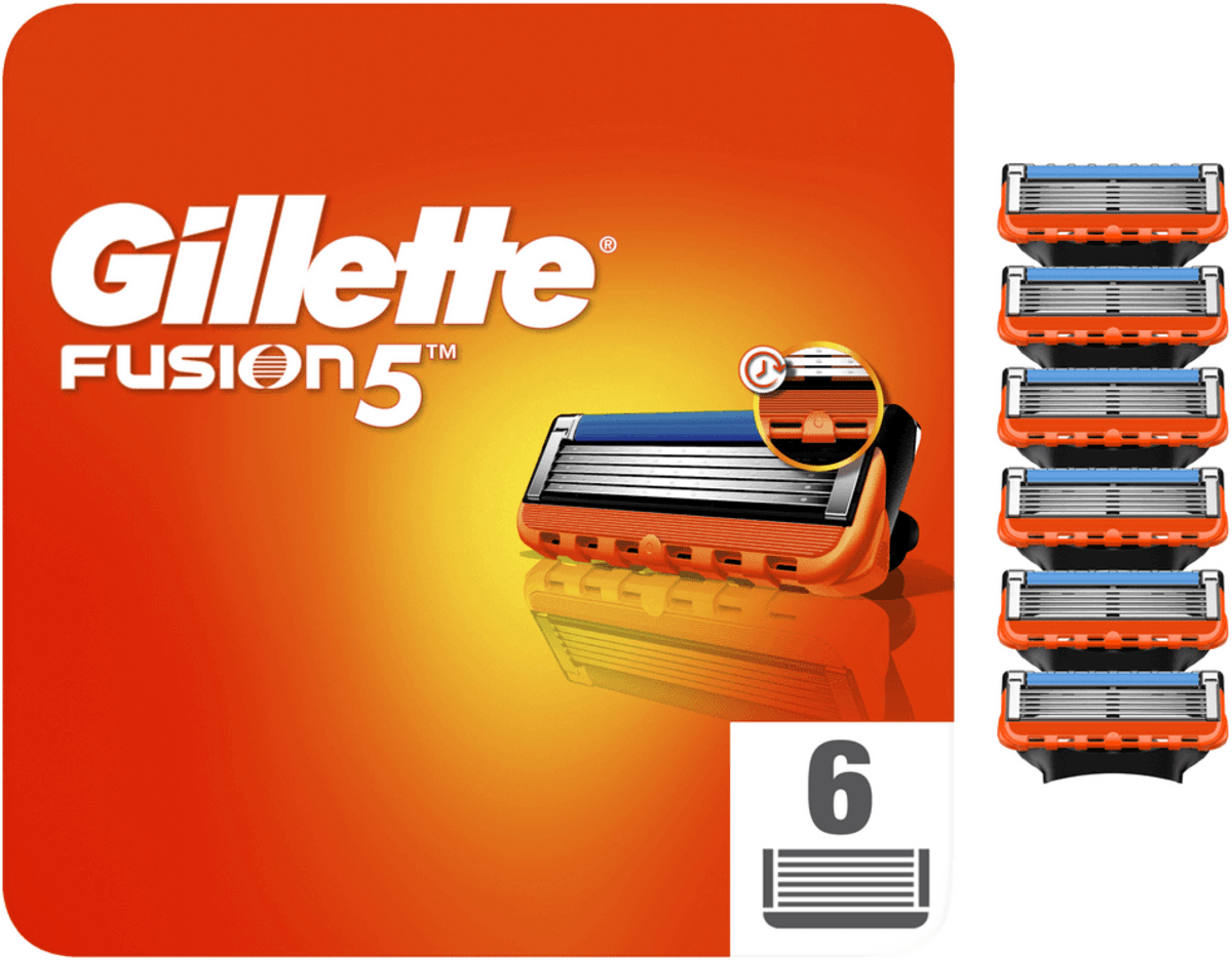 Gillette Lame di ricambio per rasoio Fusion5 Manual Cabrio, 6 pz Acquisti  online sempre convenienti