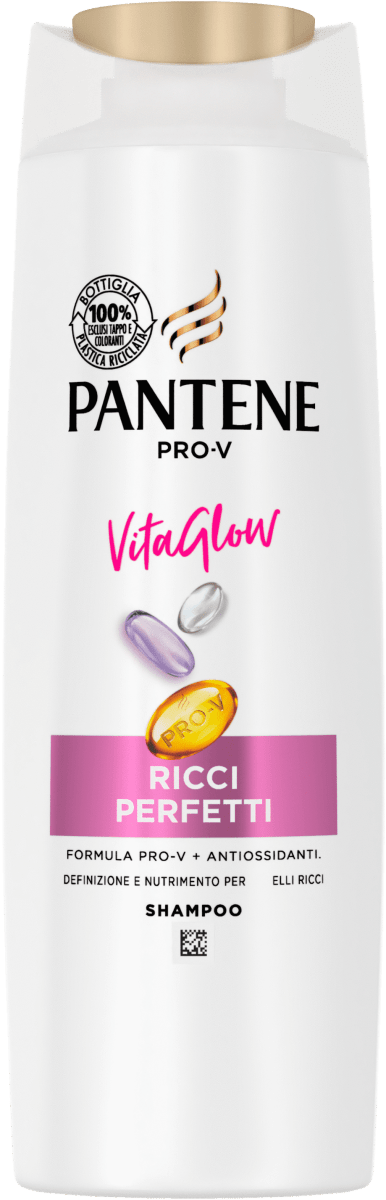 PANTENE PRO-V Shampoo Ricci perfetti VitaGlow, 250 ml Acquisti online  sempre convenienti