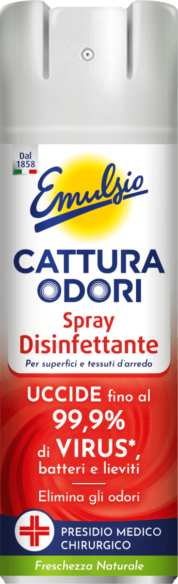 Emulsio Spray igienizzante freschezza naturale Cattura Odori, 350 ml  Acquisti online sempre convenienti