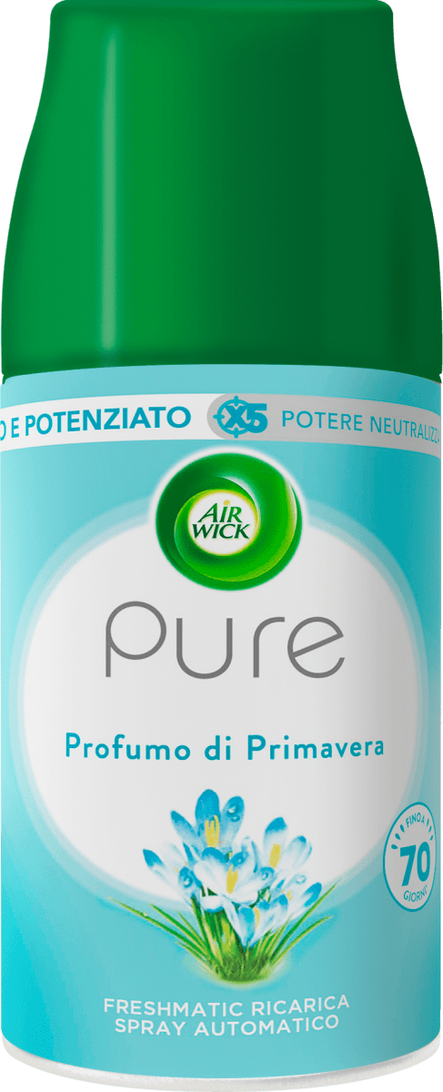 AIR WICK Ricarica spray Freshmatic pure Profumo di primavera, 250 ml  Acquisti online sempre convenienti