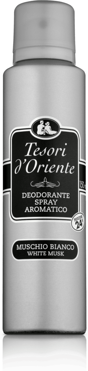 Tesori d'Oriente Deodorante spray Muschio, 150 ml Acquisti online sempre  convenienti