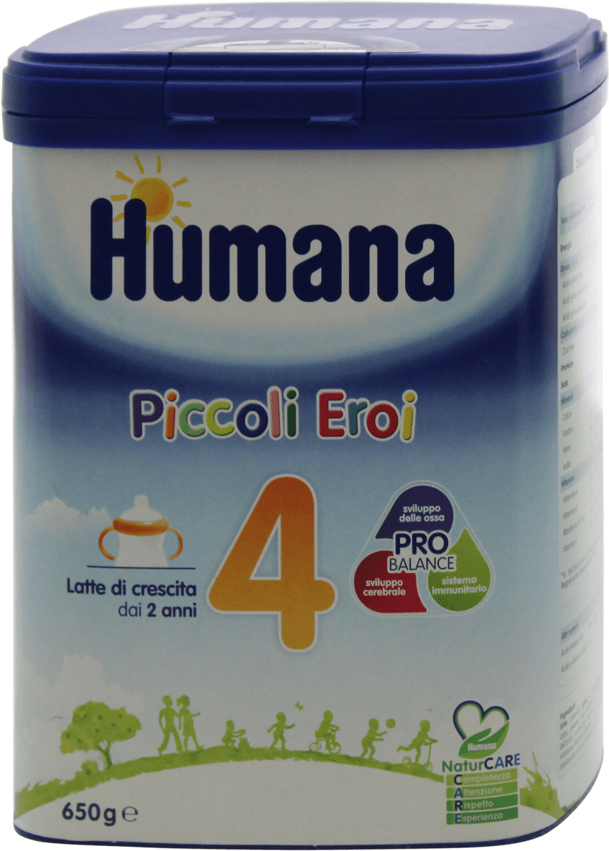 Humana Latte di crescita 4 in polvere, 650 g Acquisti online