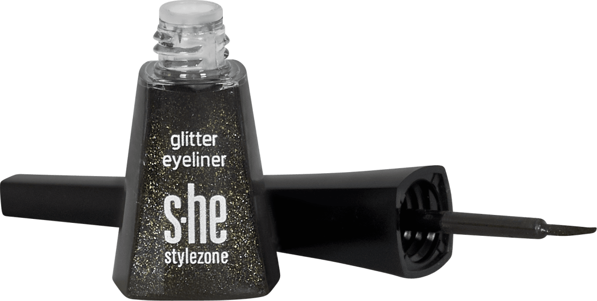 she colour&style Eyeliner Glitzer 161/001, 1 St dm Dauerpreis