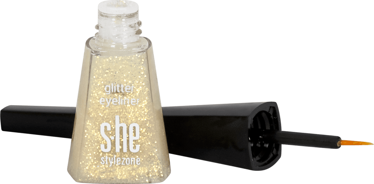 she colour&style Eyeliner Glitzer 161/002, 1 St dm Dauerpreis