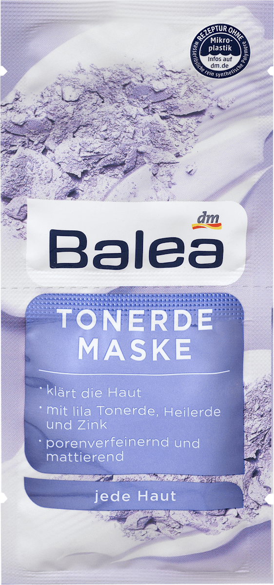 Balea Почистваща маска с глина, 16 ml Пазарувайте трайно изгодно онлайн ...