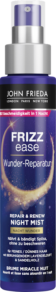 John Frieda Haarkur Night-Mist Frizz Ease Wunder-Reparatur, 100 ml ...
