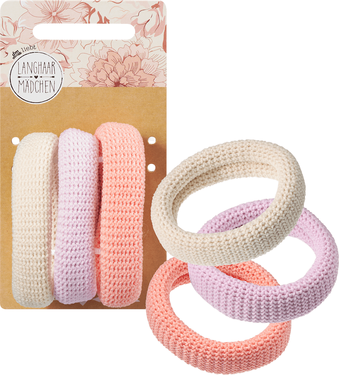 Damen/Mädchen 10er Pack Haargummis – Gelb/blond, 3 Mm Dick, Kein Verhaken, Ideales Geschenk