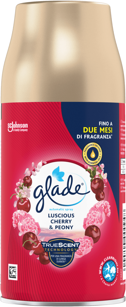 glade Ricarica Luscious Cherry e Peony per diffusore automatic spray, 269  ml Acquisti online sempre convenienti
