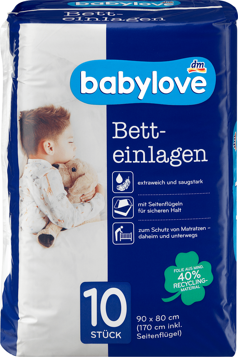 babylove Betteinlagen, 10 St dauerhaft günstig online kaufen