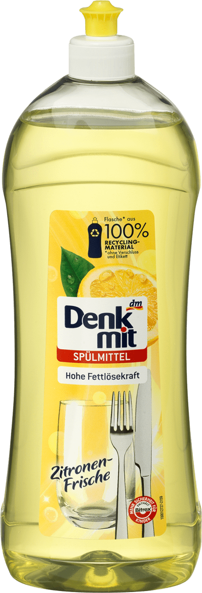 Denkmit Detersivo piatti al limone, 1 l Acquisti online sempre convenienti