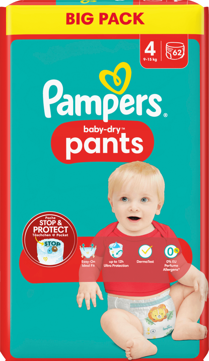 Pampers pants 4 giant hot sale pack