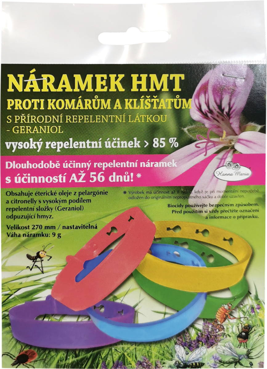 náramek proti komárům a klíšťatům Hanna Maria