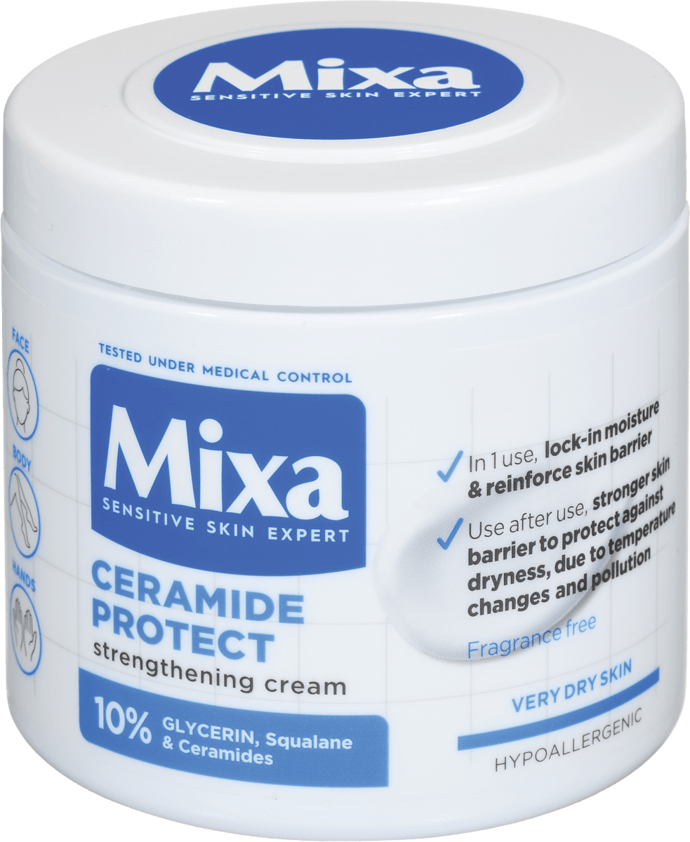 Mixa CERAMIDE PROTECT krema za lice i telo, 400 ml | dm.rs